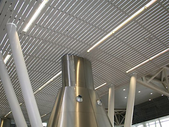 Dobner aluminium strip ceilings