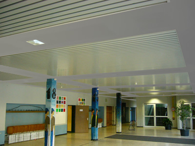 Aluminium-Paneeldecken