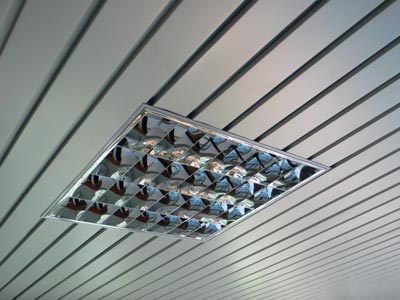 Paneeldecke aus Aluminium